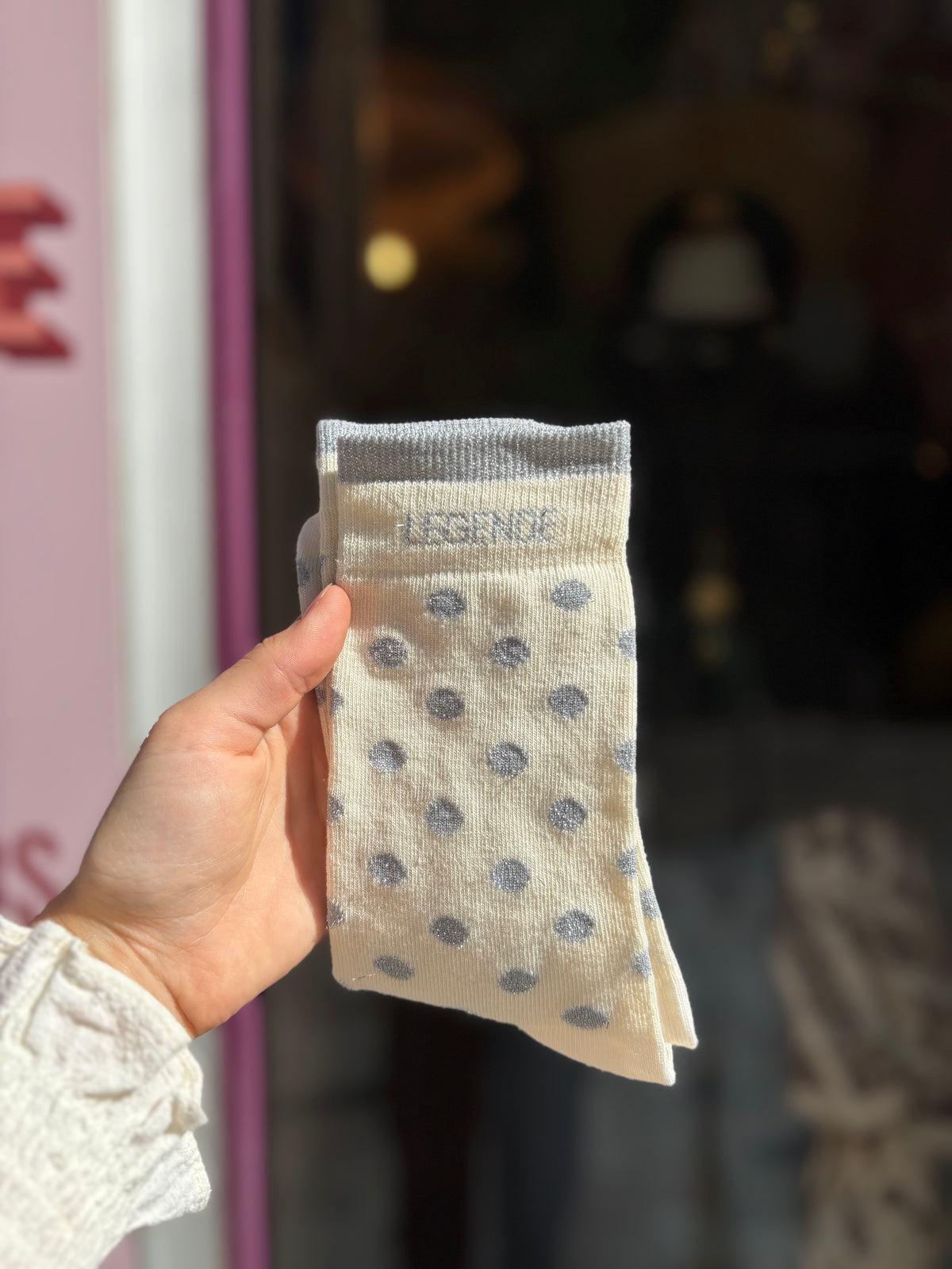 Chaussettes à message