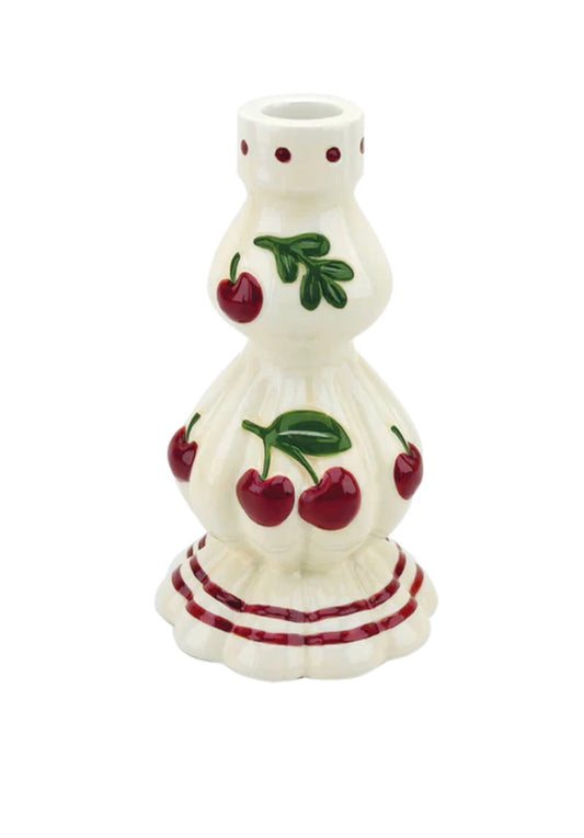 Bougeoir cerise