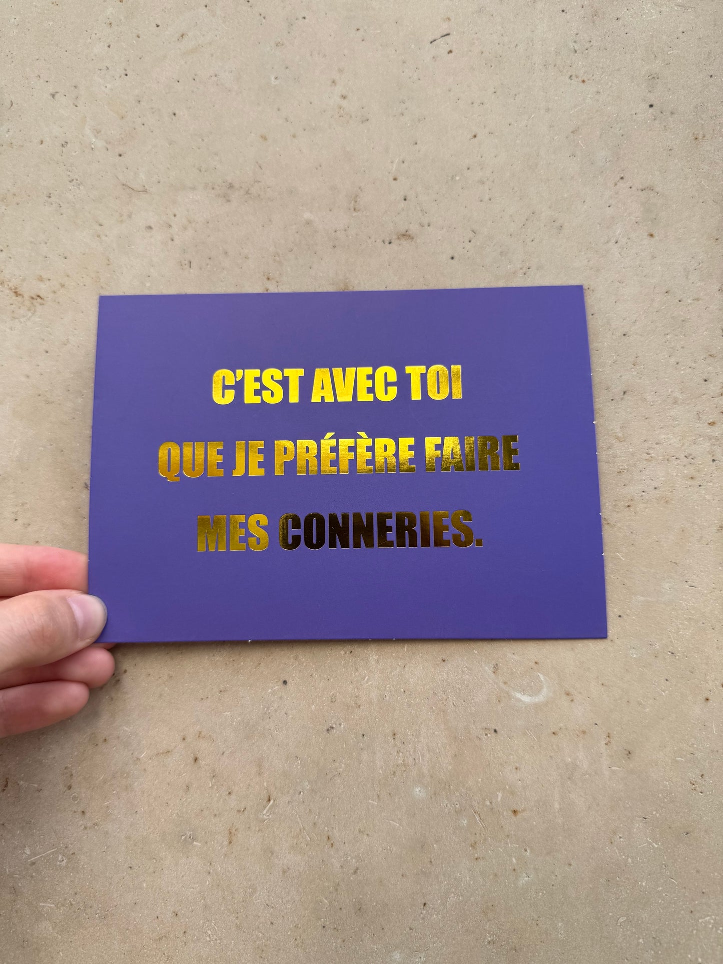 Carte Conneries