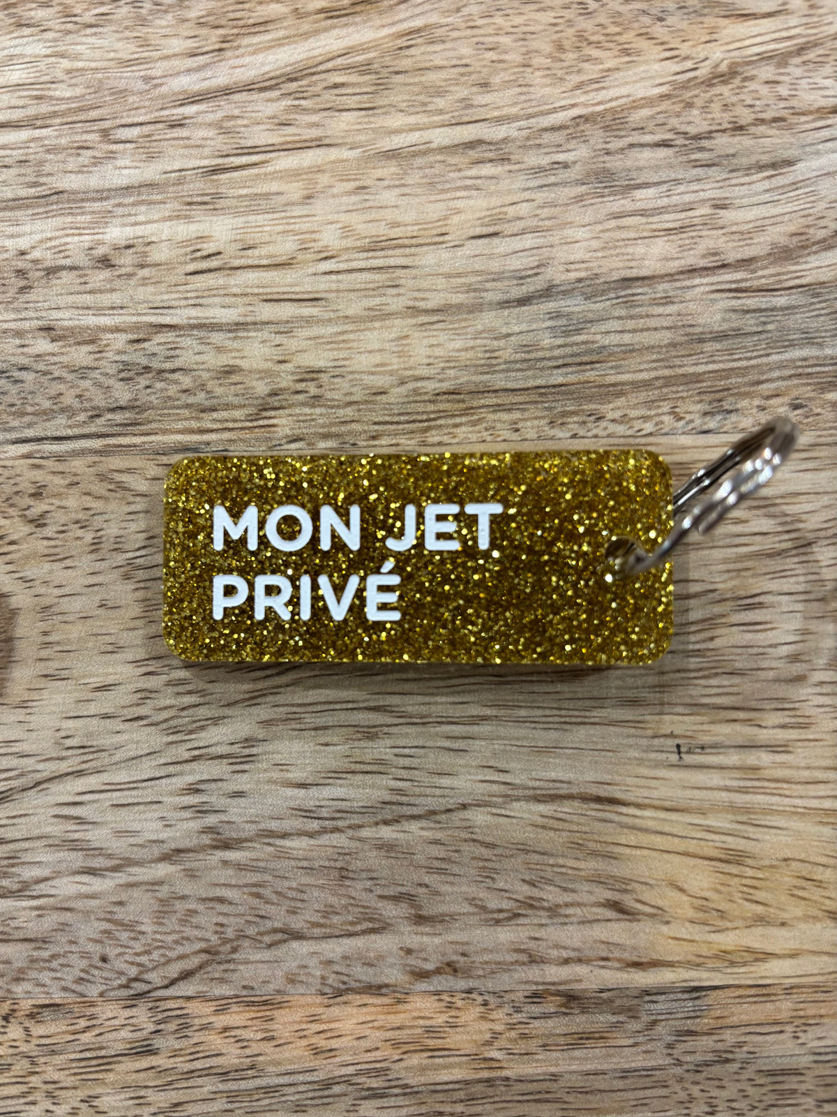 Porte clé pailleté