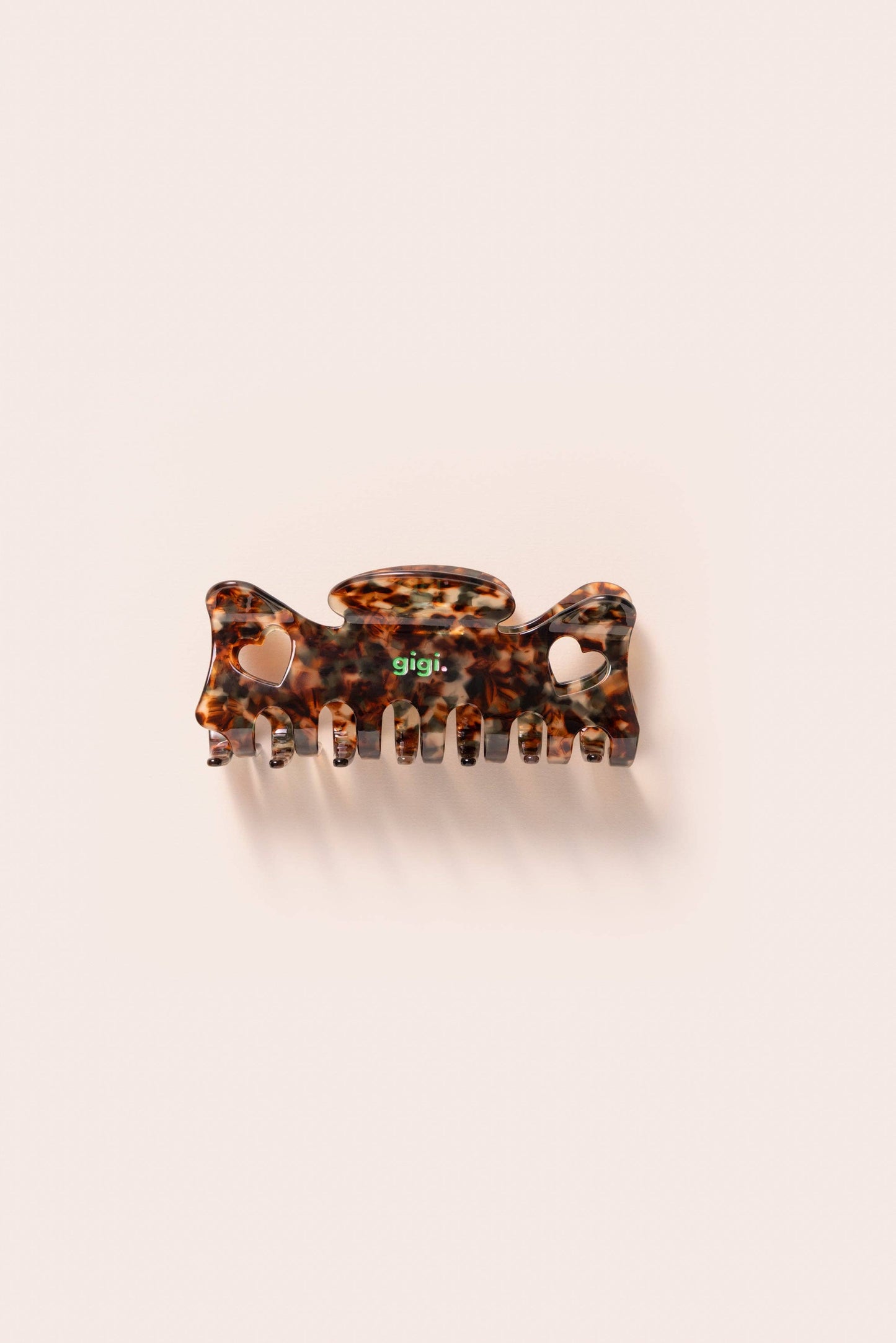 Très Grande pince ambre: 12.5 x 5.5 cm