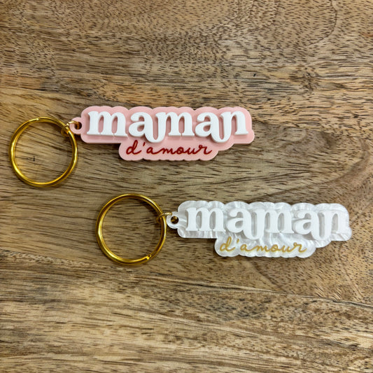 Porte clé - maman d’amour