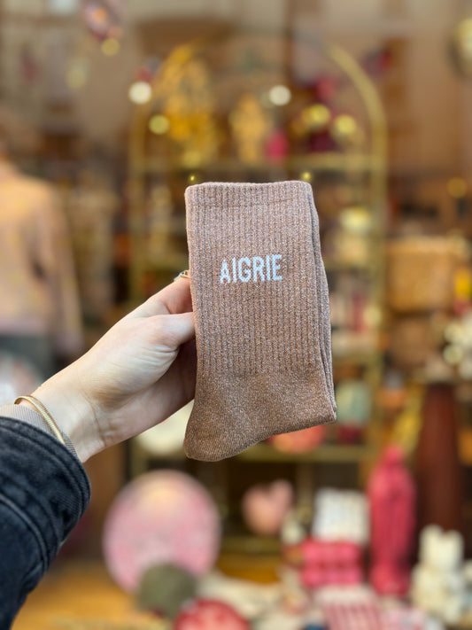 Chaussettes à paillettes - Aigrie