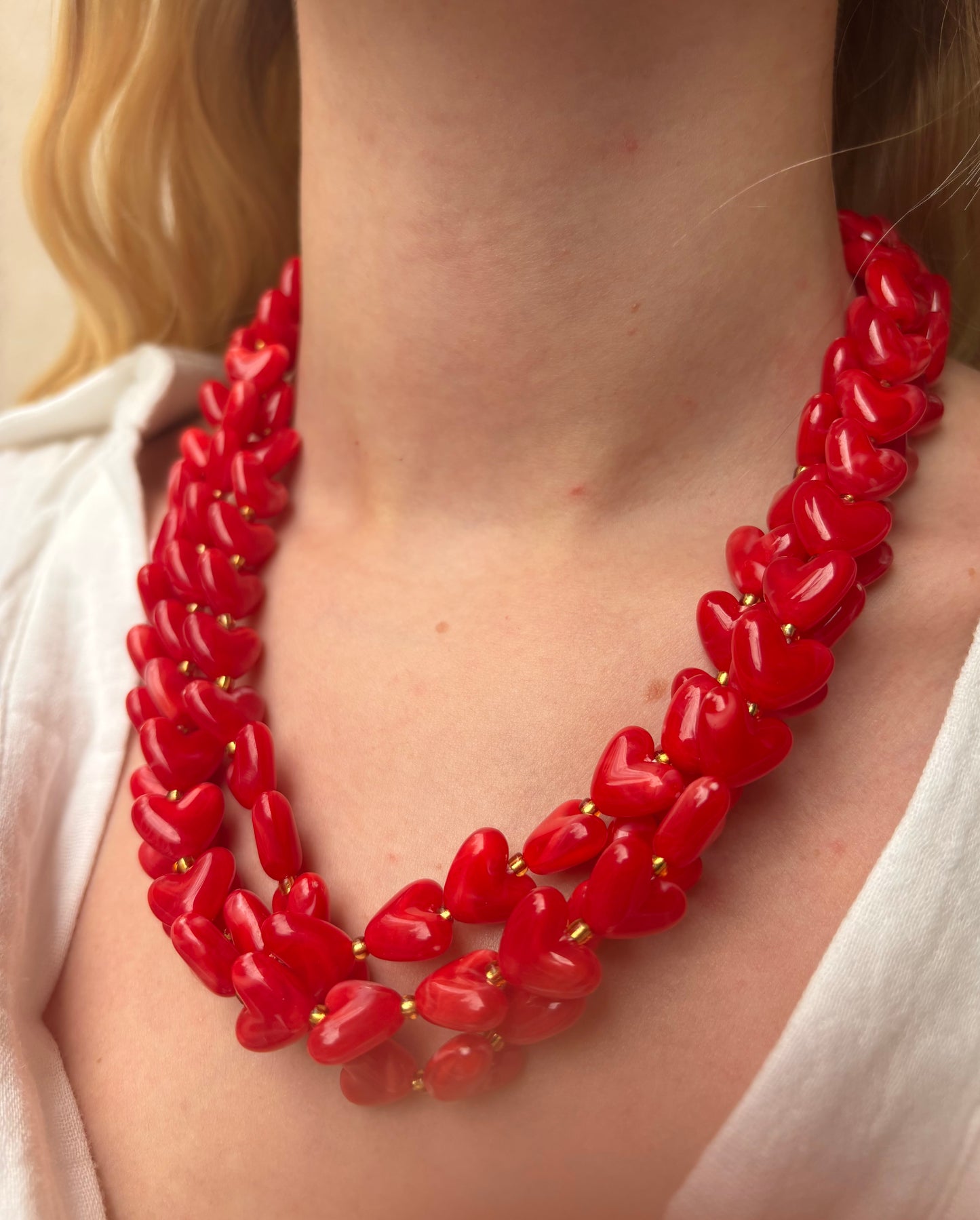 Collier cœur épais