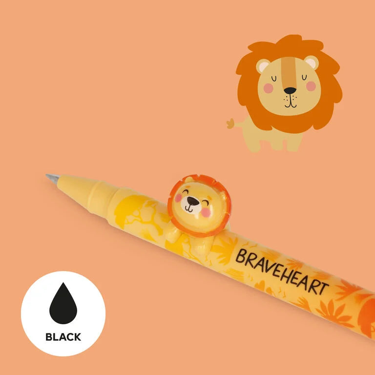 Stylo gel lion