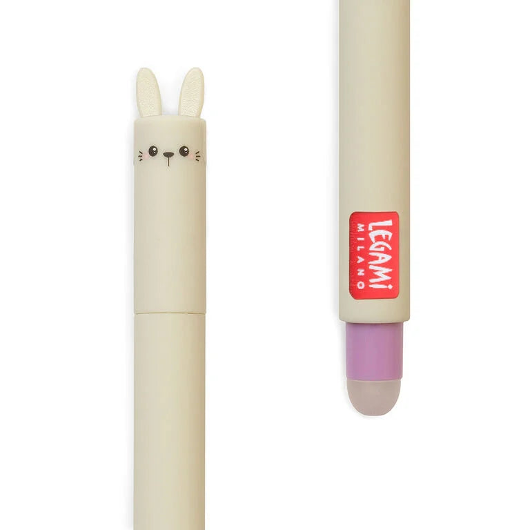 Stylo effaçable lapin