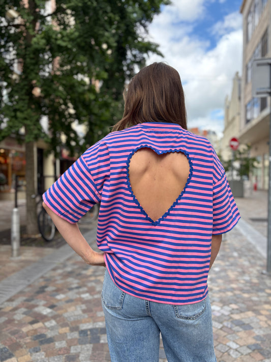 T shirt rayé Alba