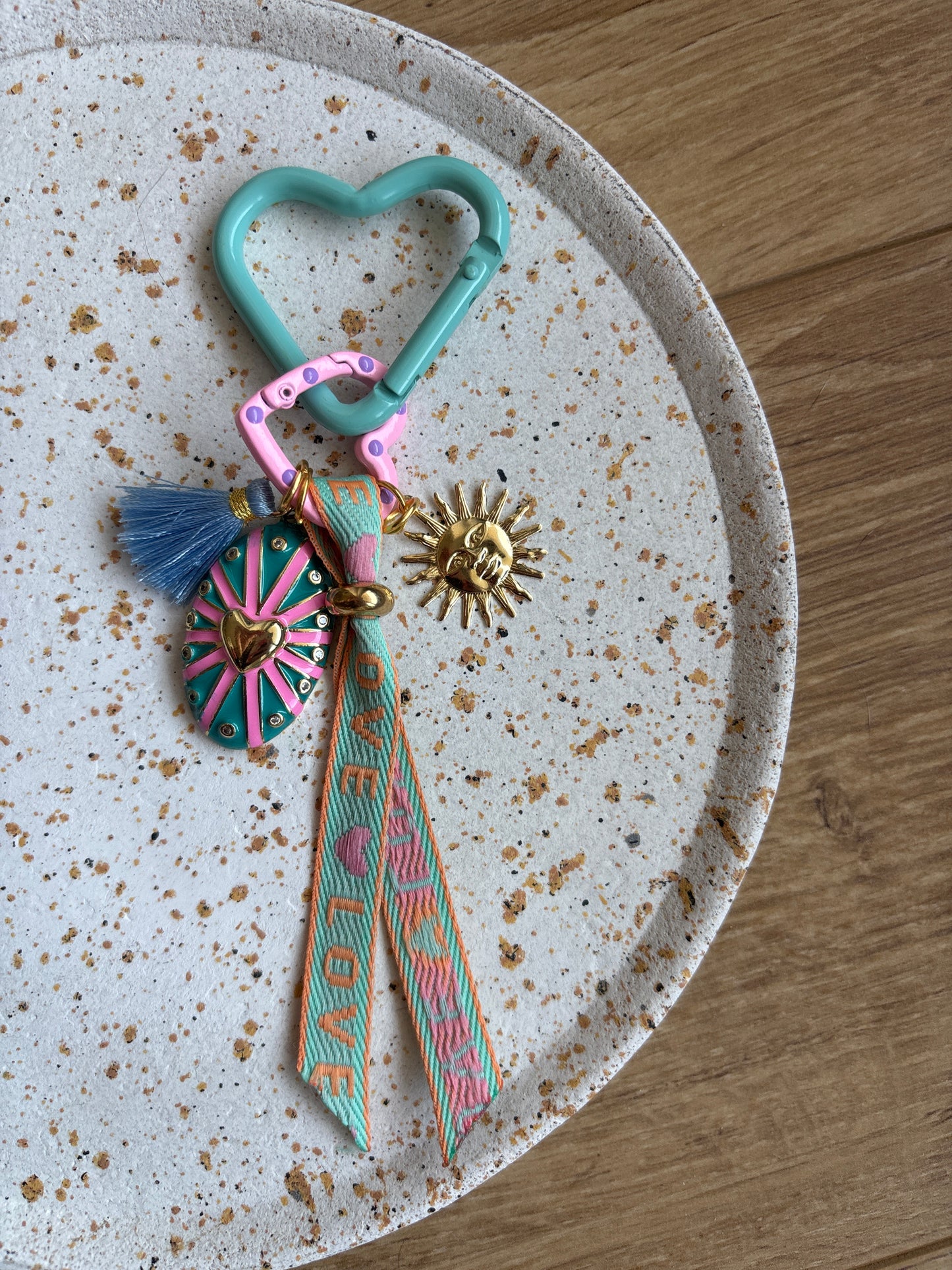 Porte clé porte bonheur