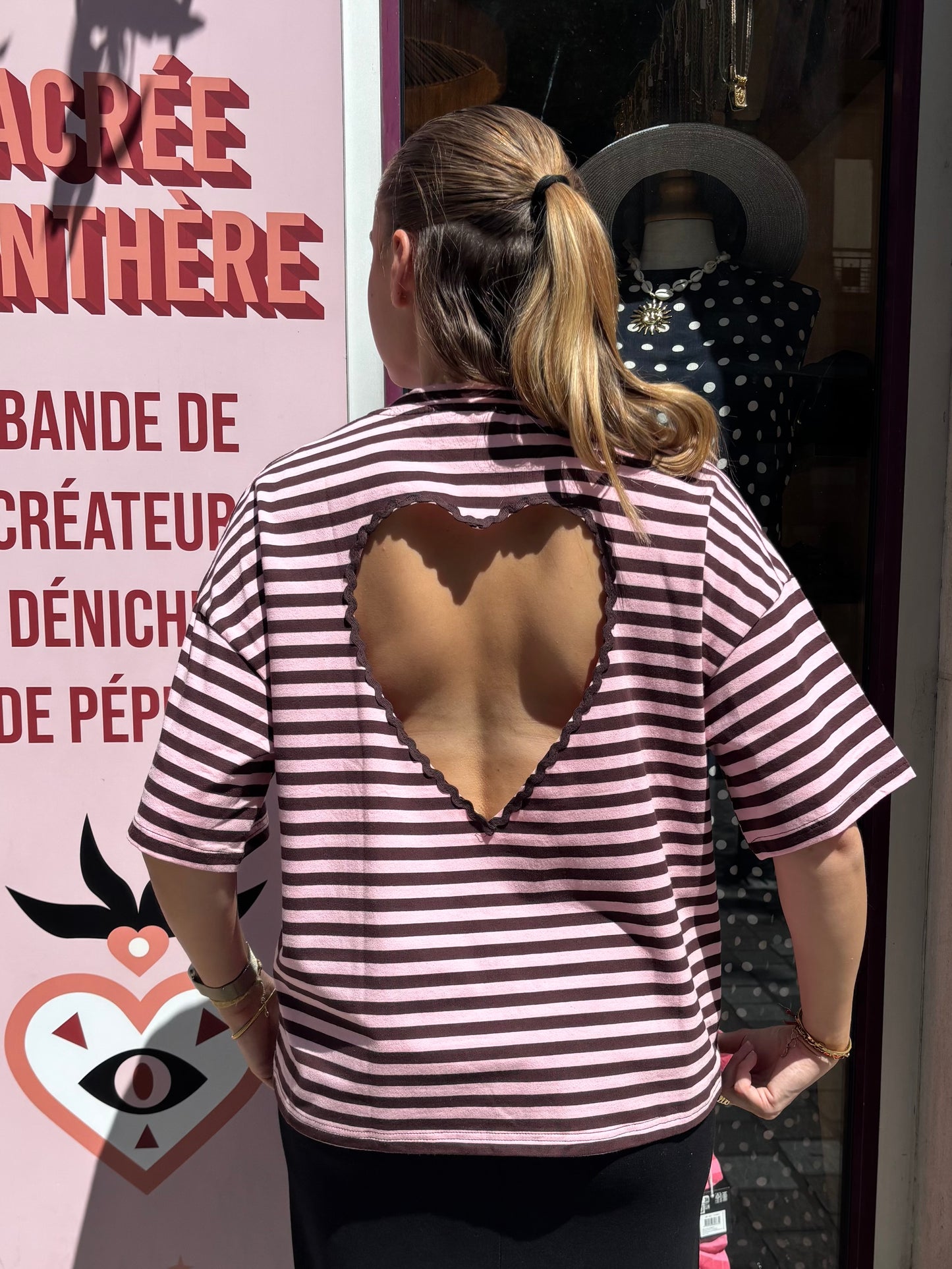 T shirt rayé Alba