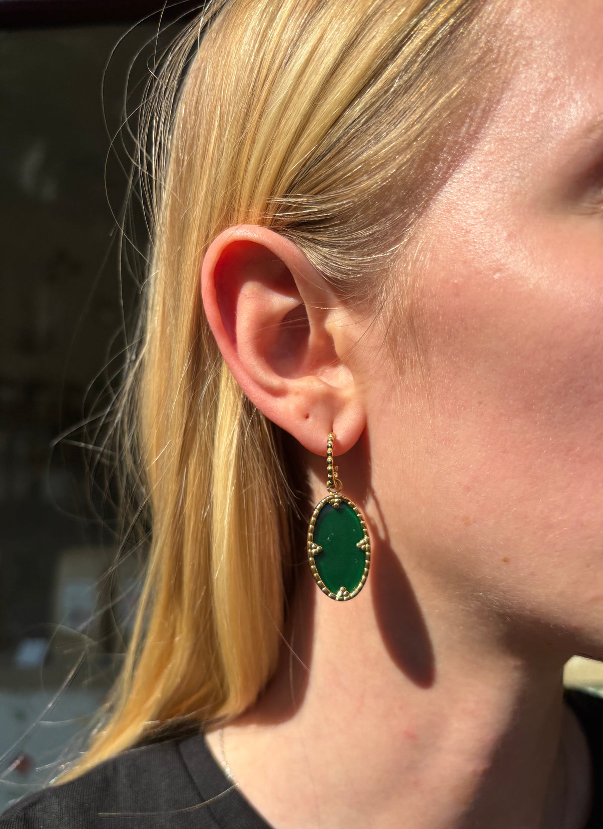 Boucles d’oreilles Ovalie