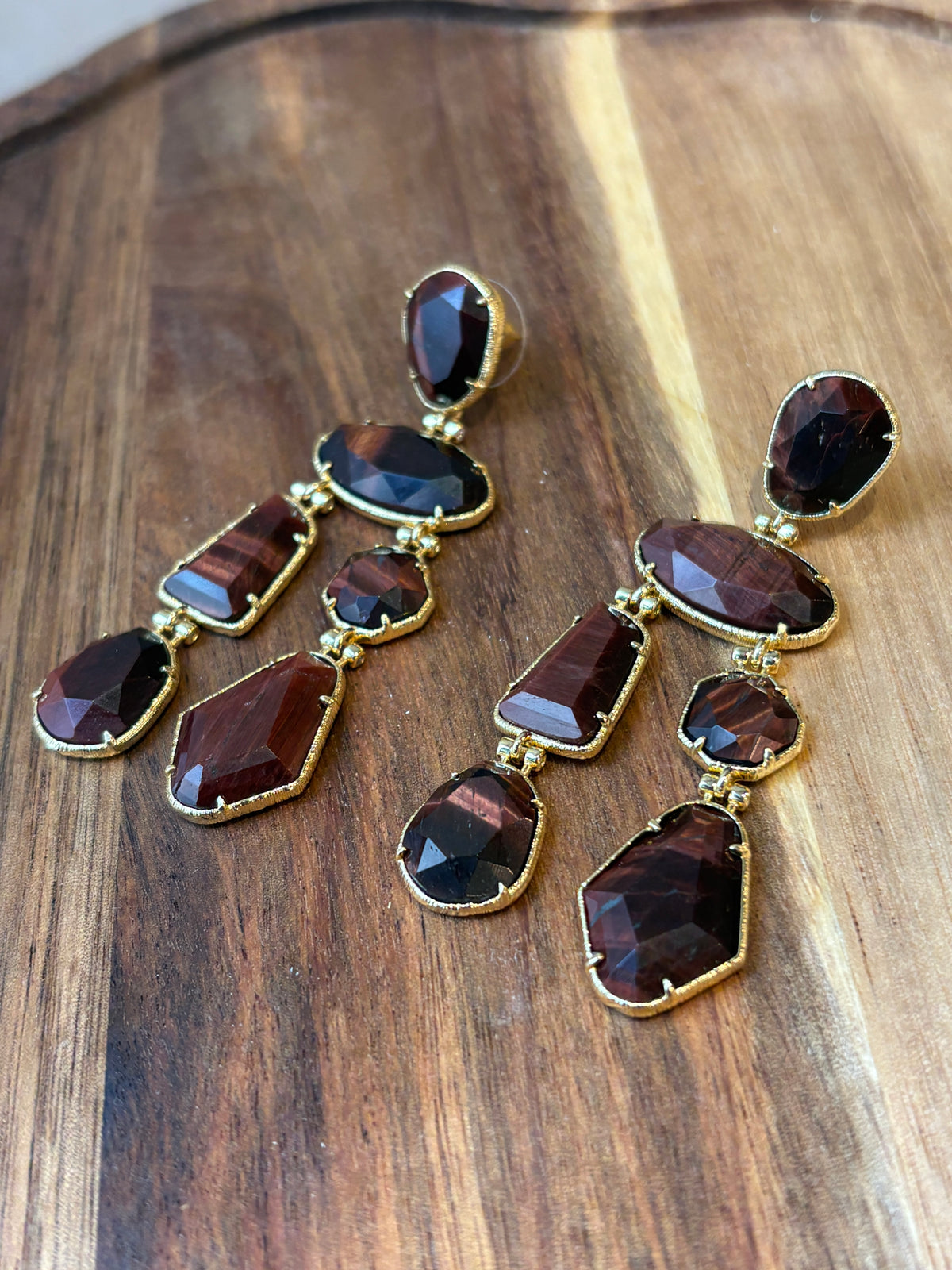 Boucles d’oreilles Cascade d’éclats