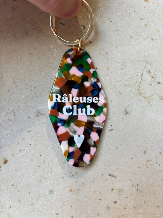 Porte clé « râleuses club »