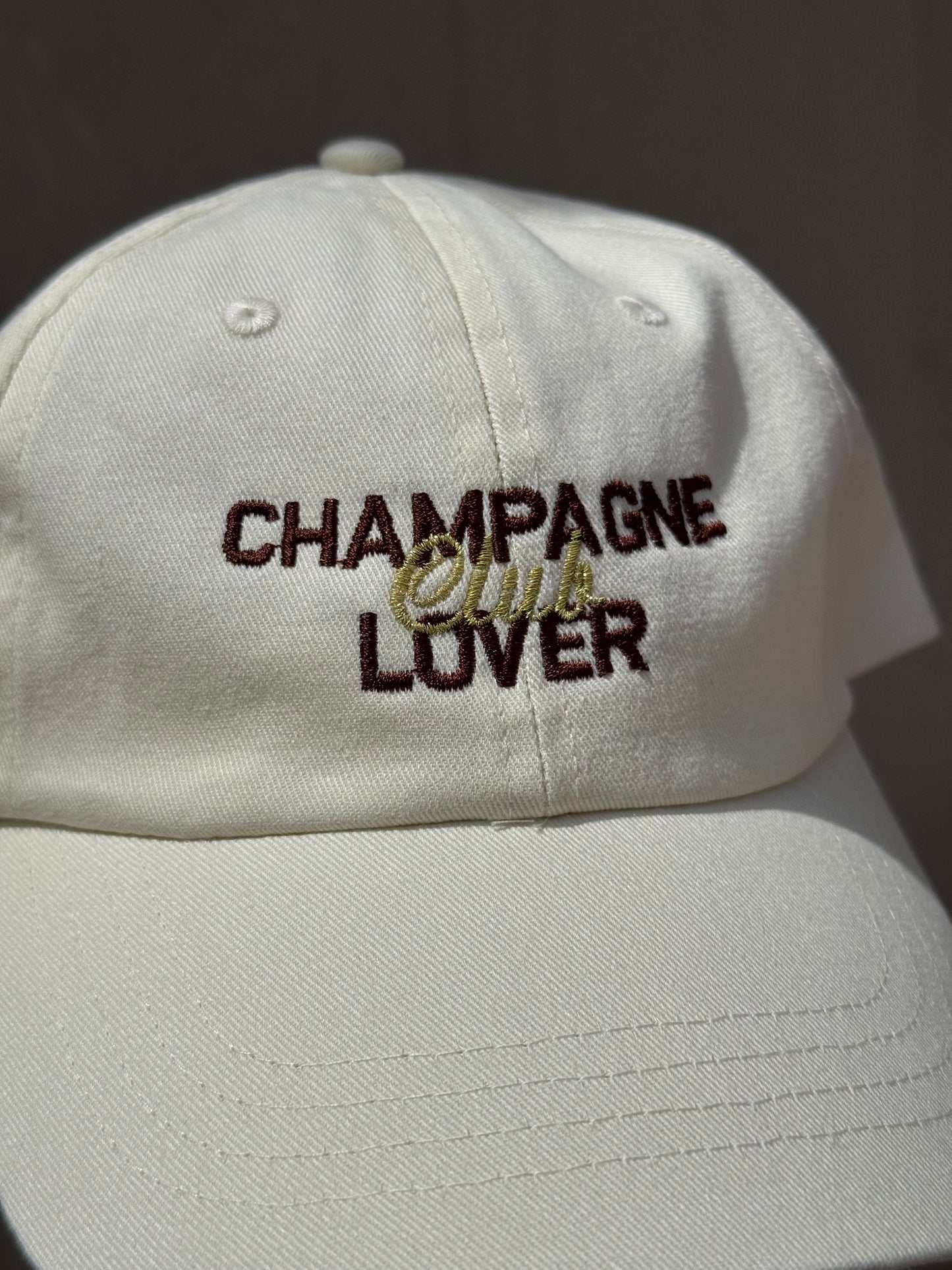 Casquette CHAMPAGNE LOVER CLUB