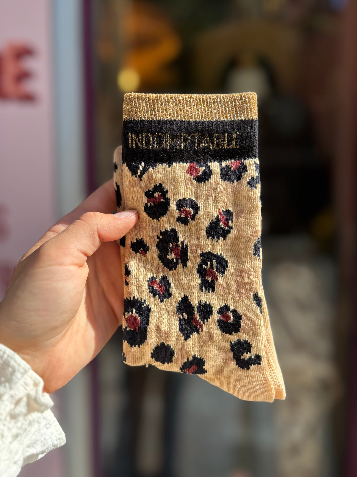 Chaussettes à message