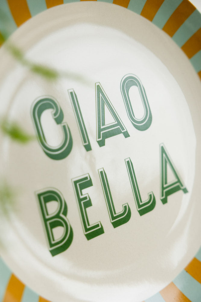 Assiette Ciao Bella