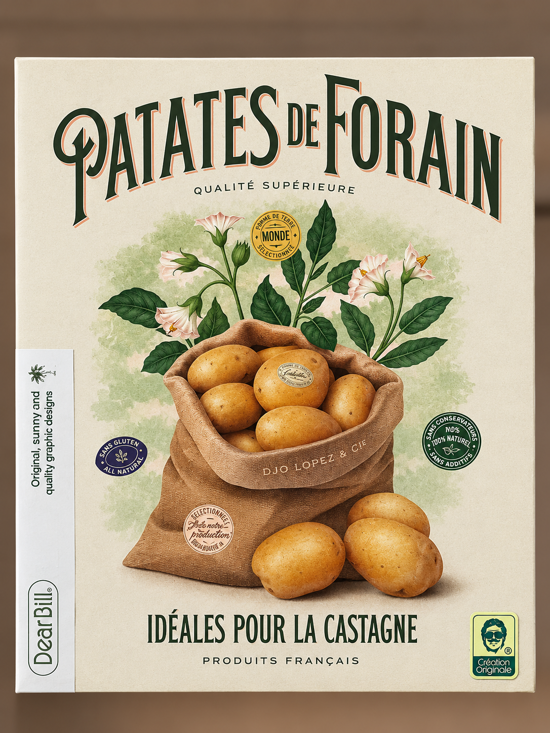 Affiche - patate de forain