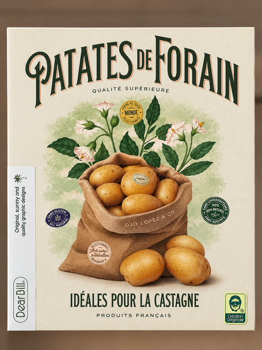 Affiche - patate de forain