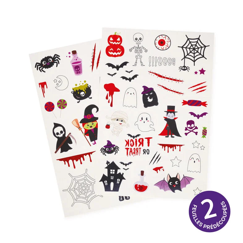 Tatouage éphémère Halloween
