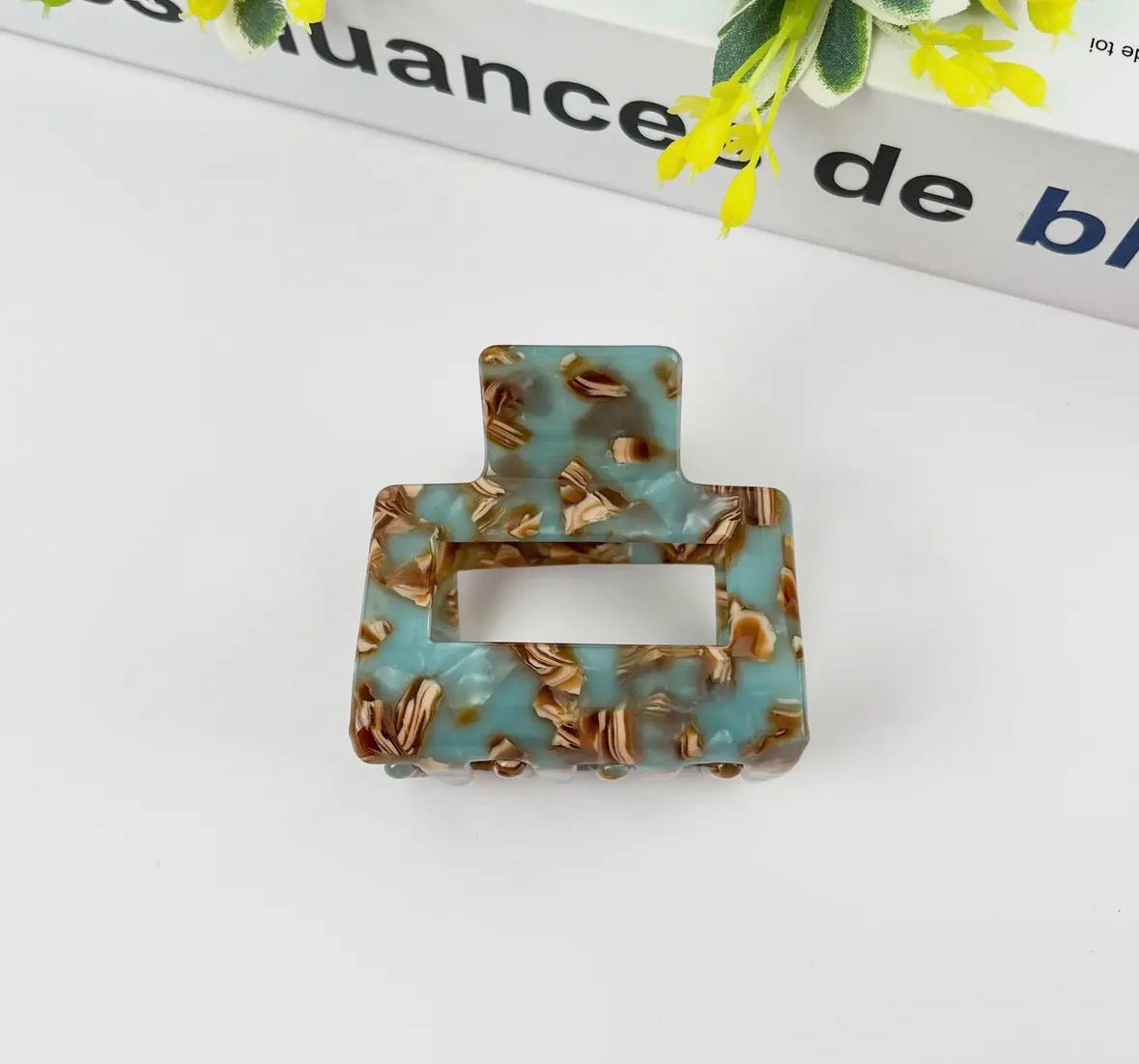 Pince à cheveux carré