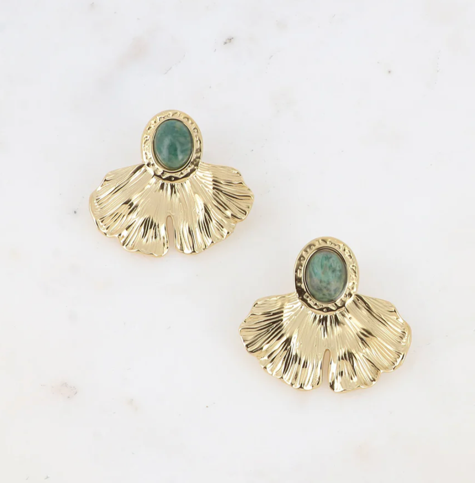 Boucles d'oreilles Ginko