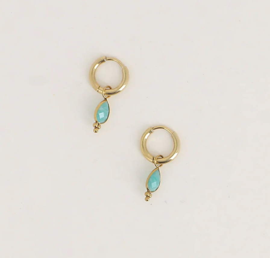 Boucles d'oreilles Goutte