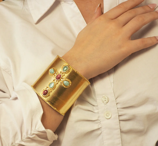 Manchette Faith Amazonite