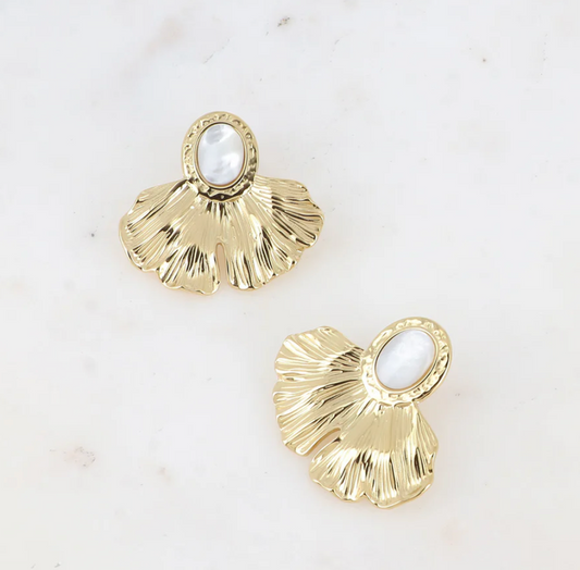 Boucles d'oreilles Ginko