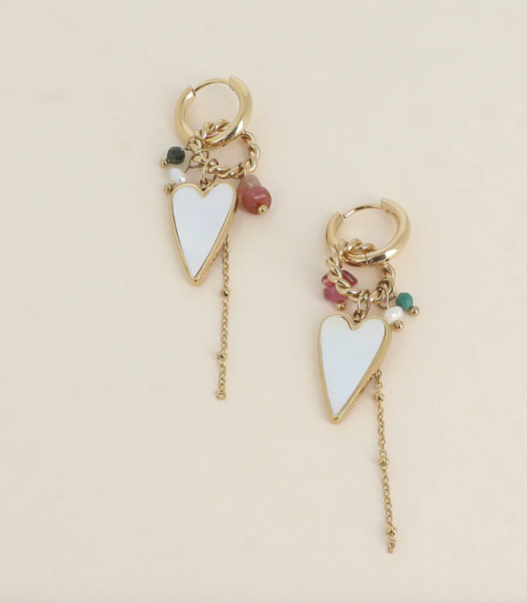 Boucles d’oreilles l'amour