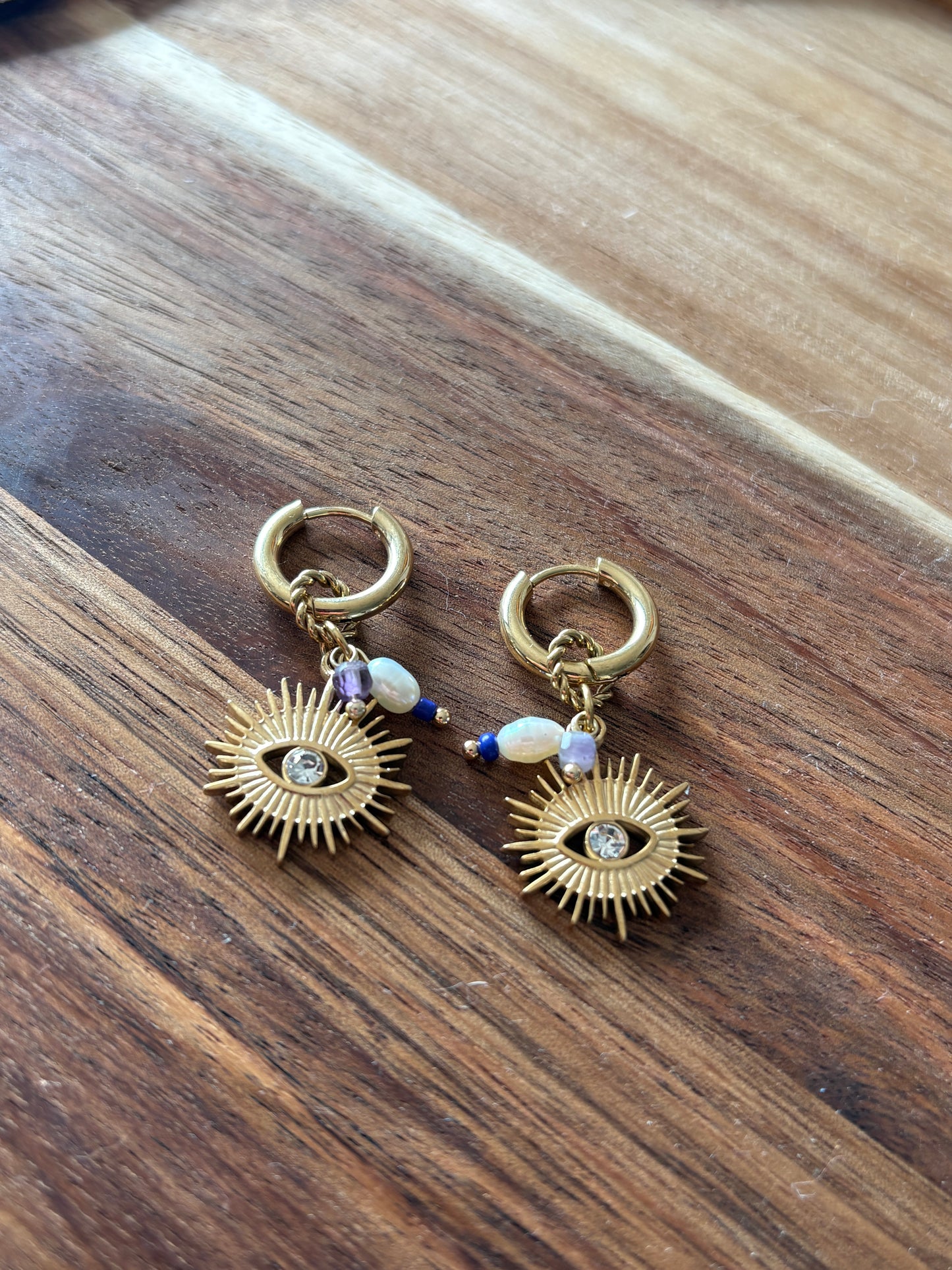 Boucles d’oreilles The eyes