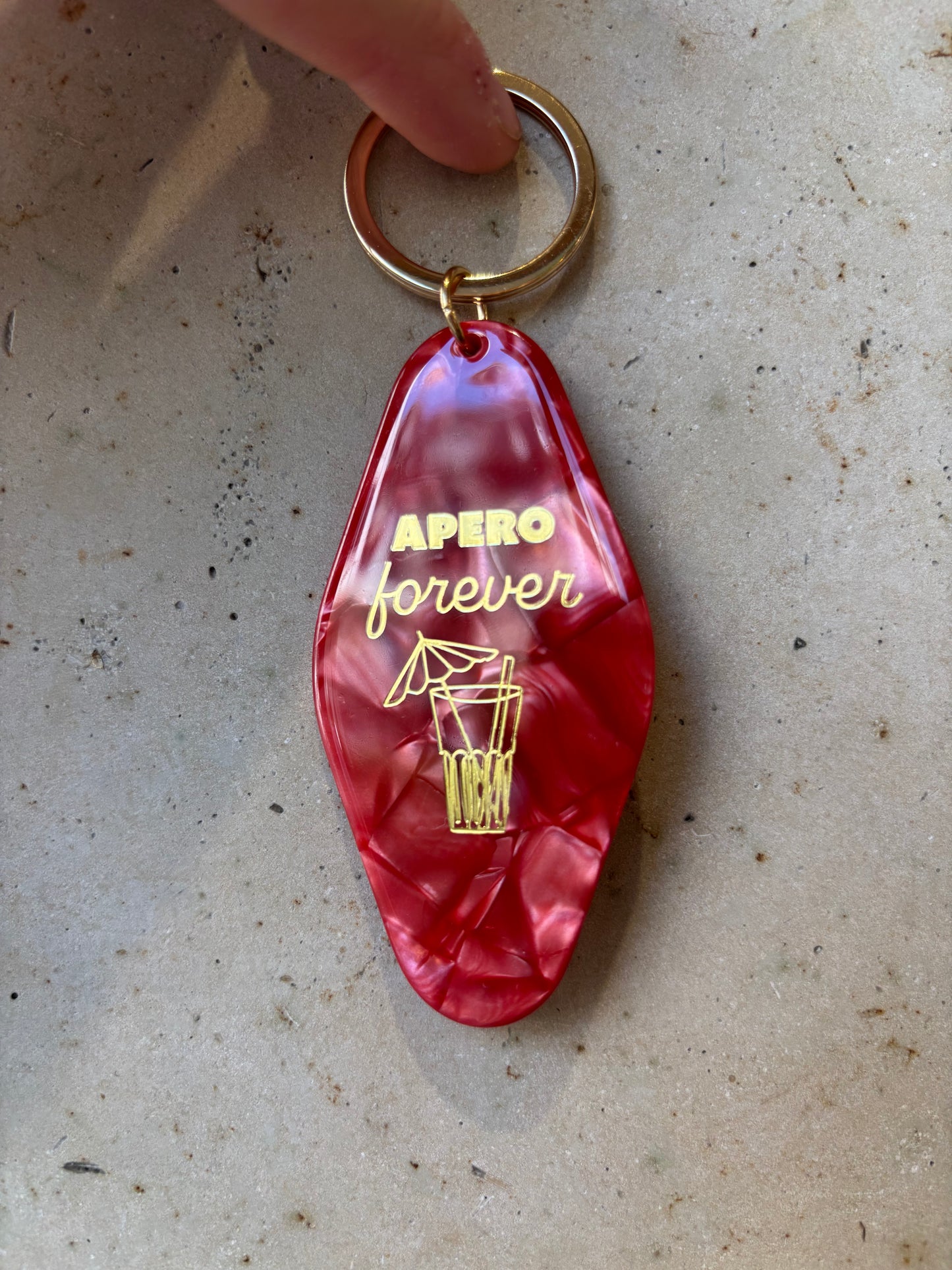 Porte clé « APÉRO forever »