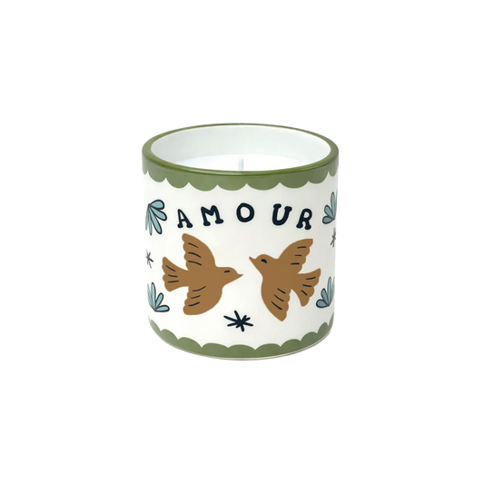 Bougie Oiseau - Ambre