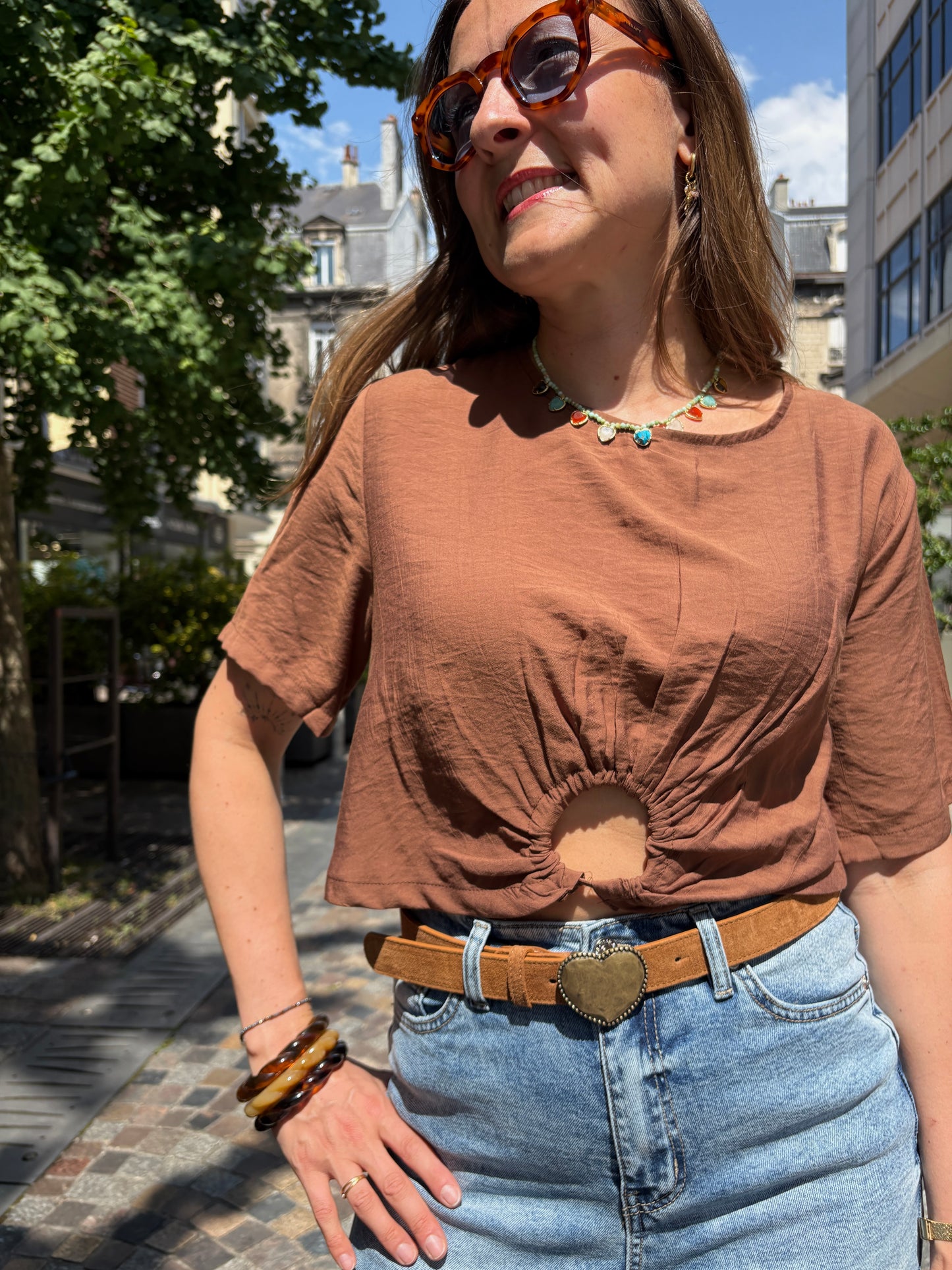 T-shirt Moka