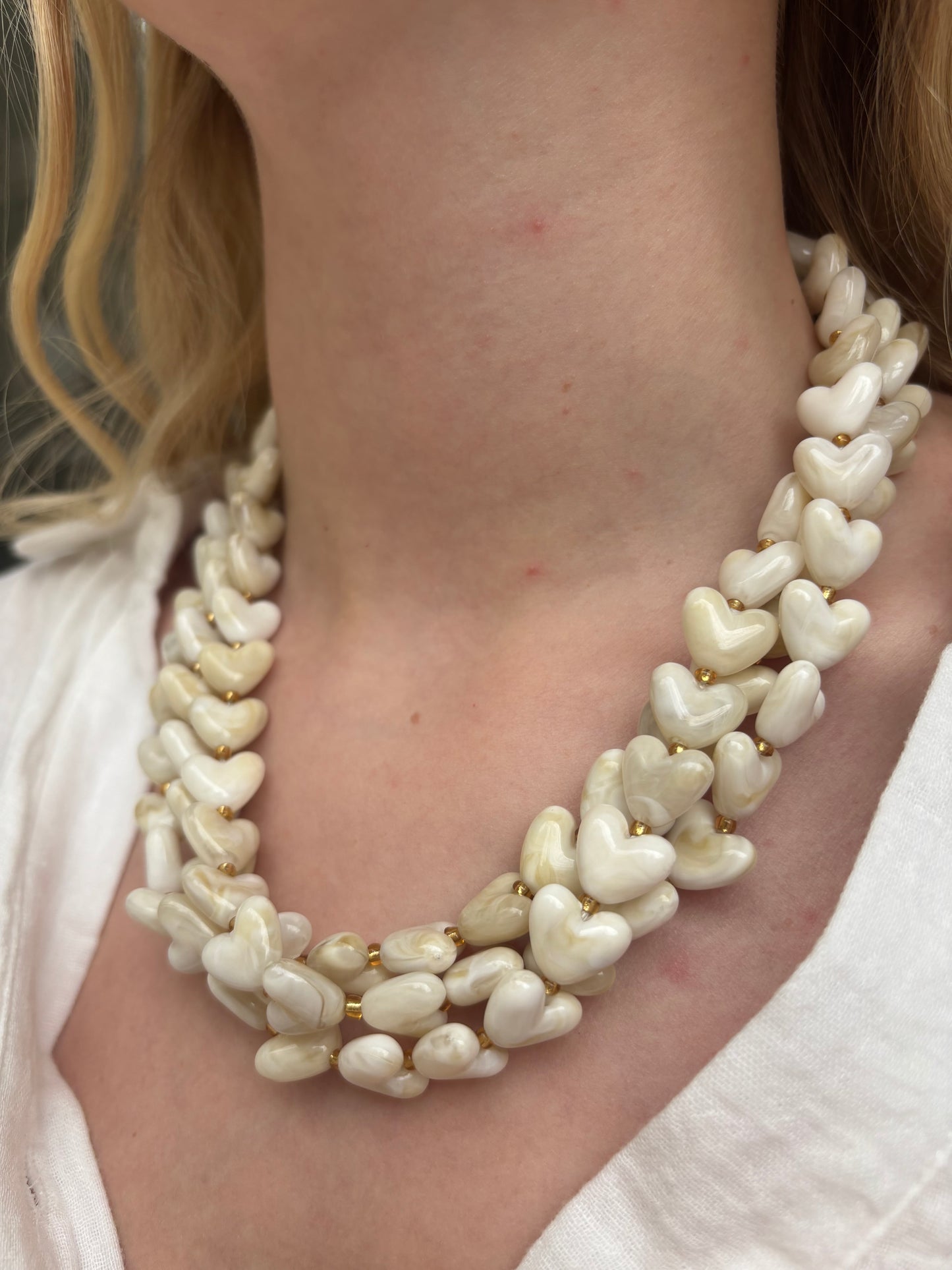 Collier cœur épais