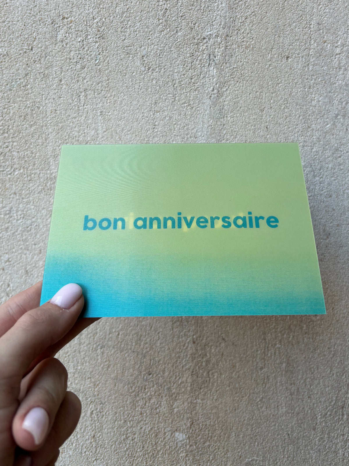 Carte d’anniversaire - vieux prout