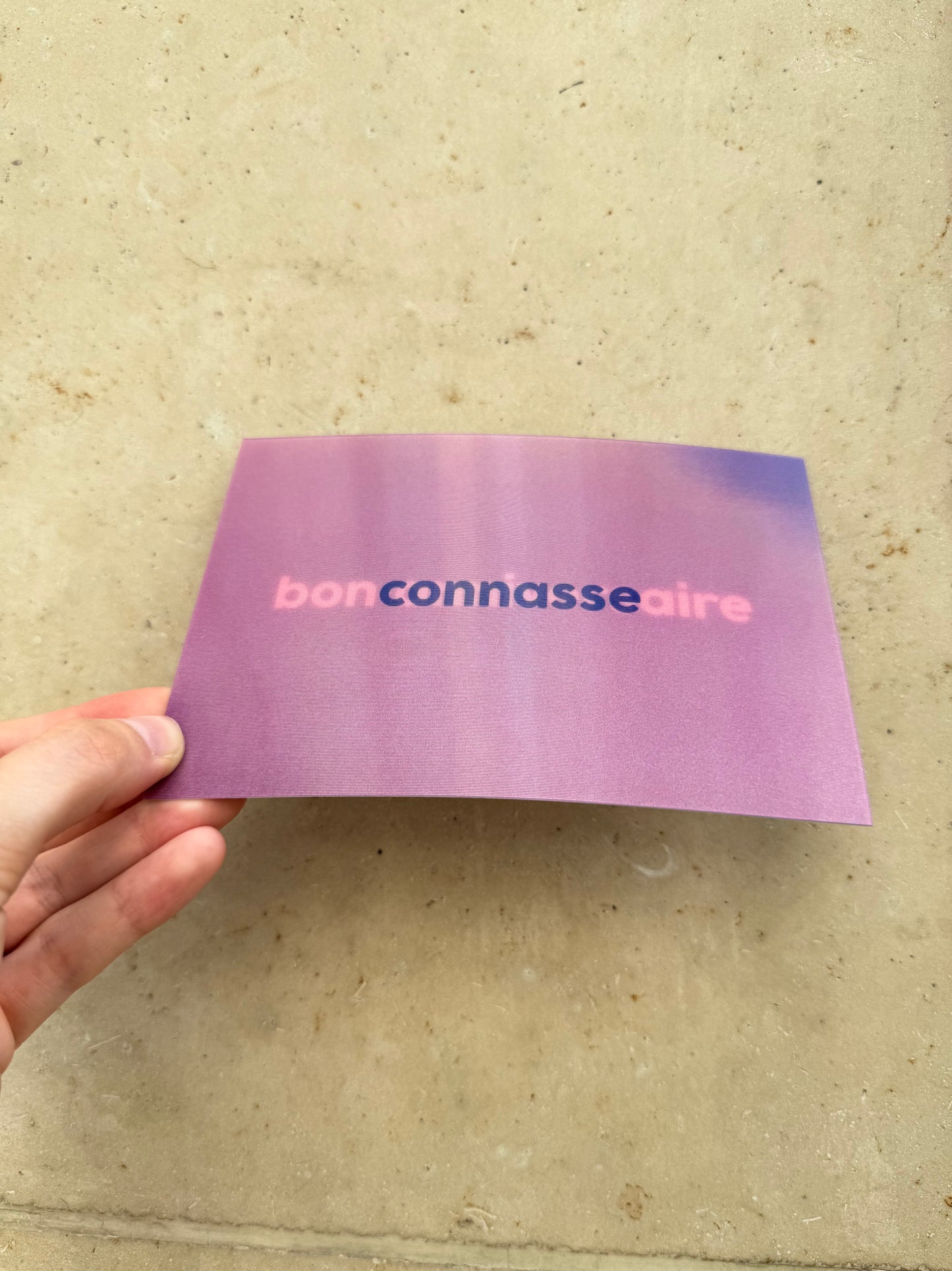 Carte anniversaire connasse