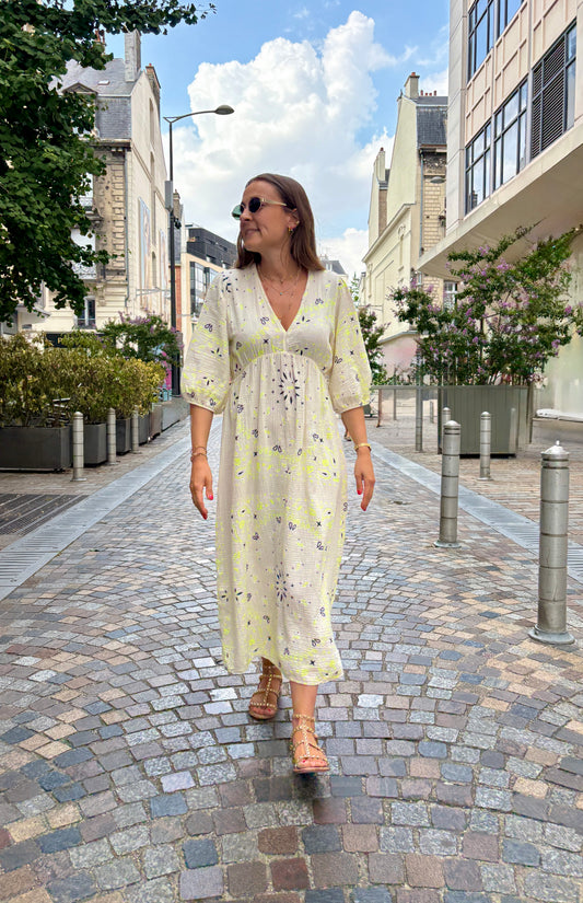 Robe Bandana Crème