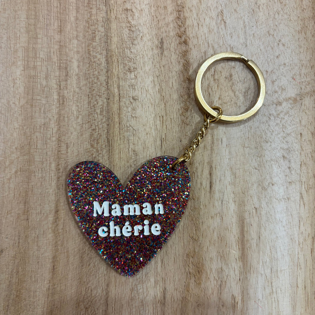 Porte clé cœur