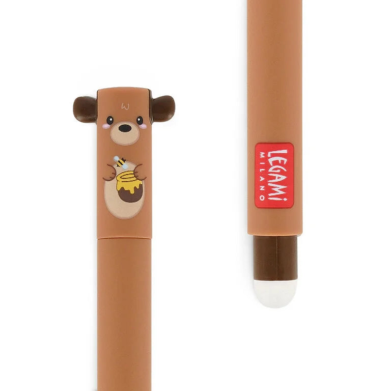 Stylo effaçable ours