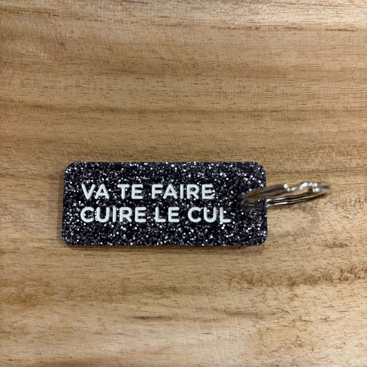 Porte clé pailleté