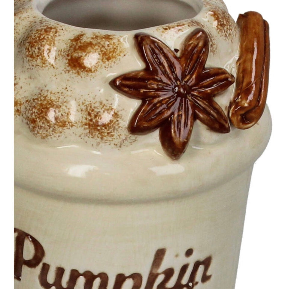 Vase Pumpkin spice latte
