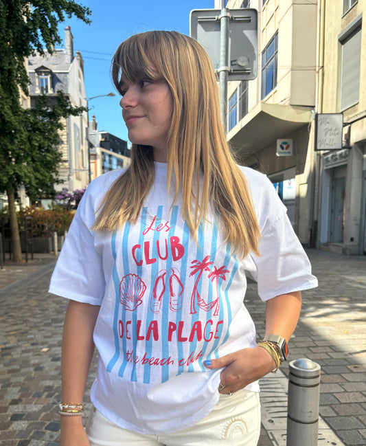 T shirt club de la plage