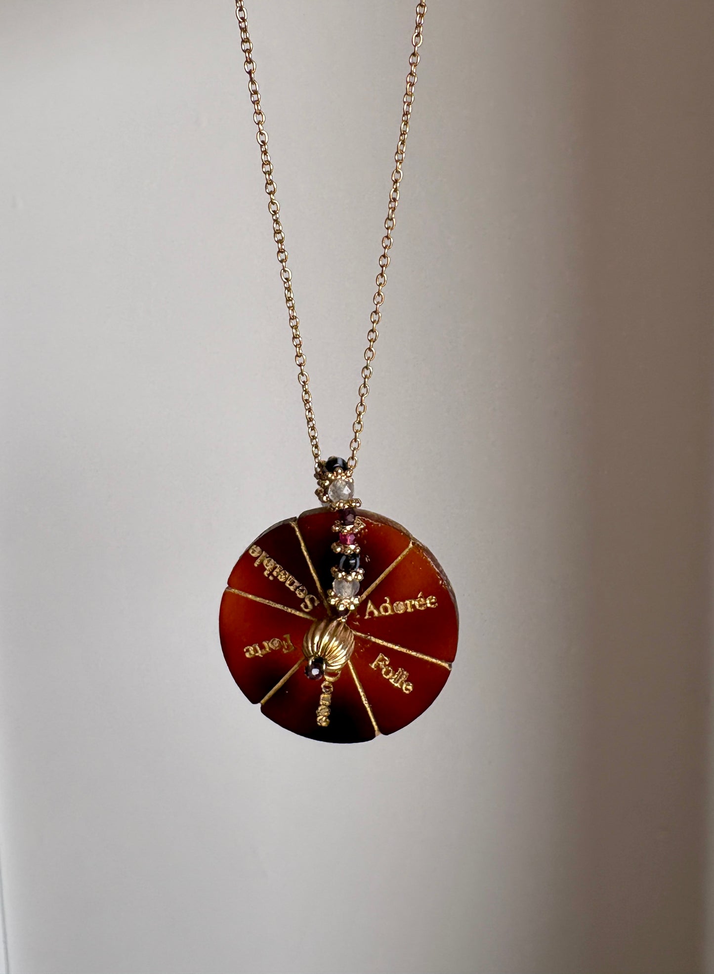 Collier roue du Bonheur