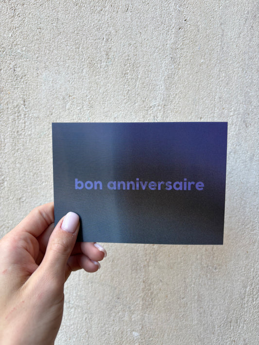 Carte d’anniversaire - bon anniversaire sorcière
