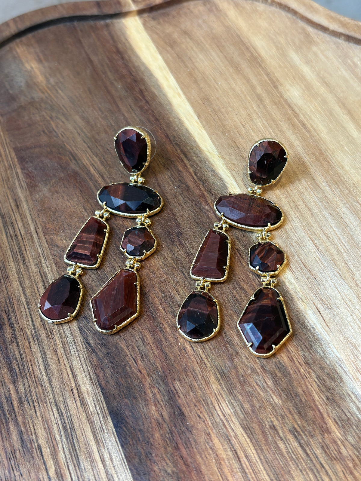 Boucles d’oreilles Cascade d’éclats