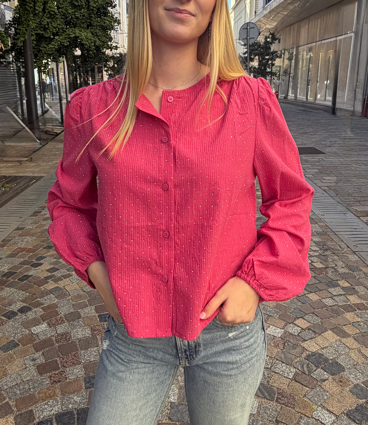 Chemise strass