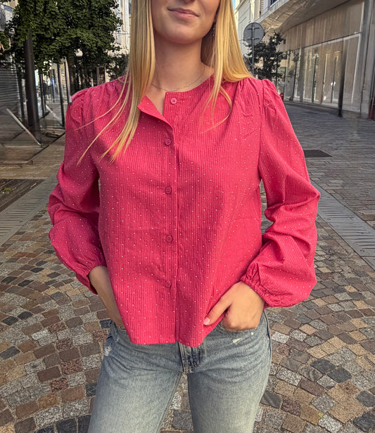 Chemise strass