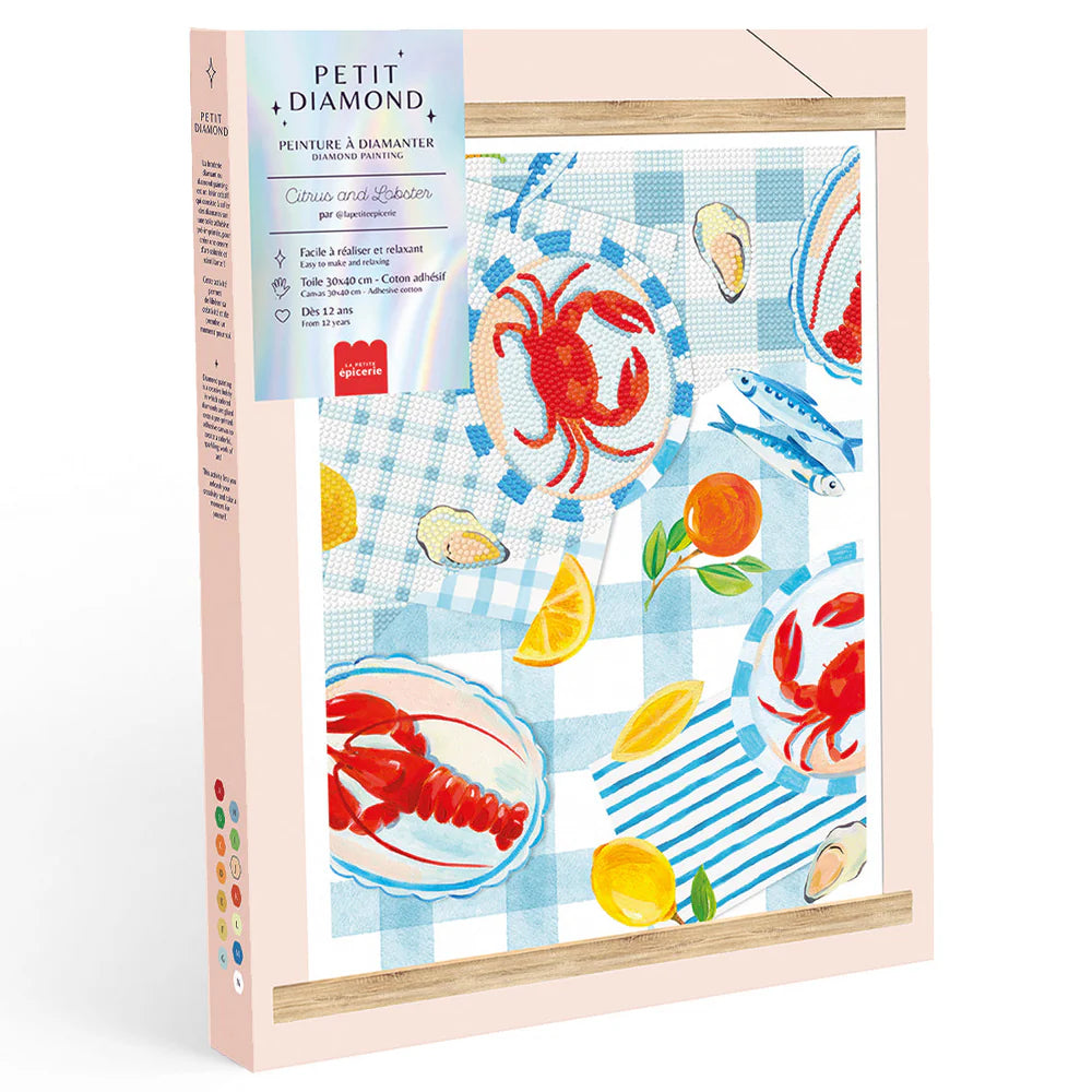 Peinture au numéro Citrus and lobster