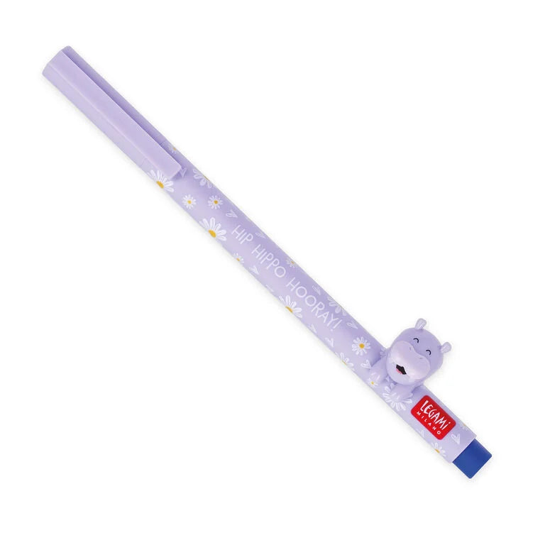 Stylo gel hippopotame