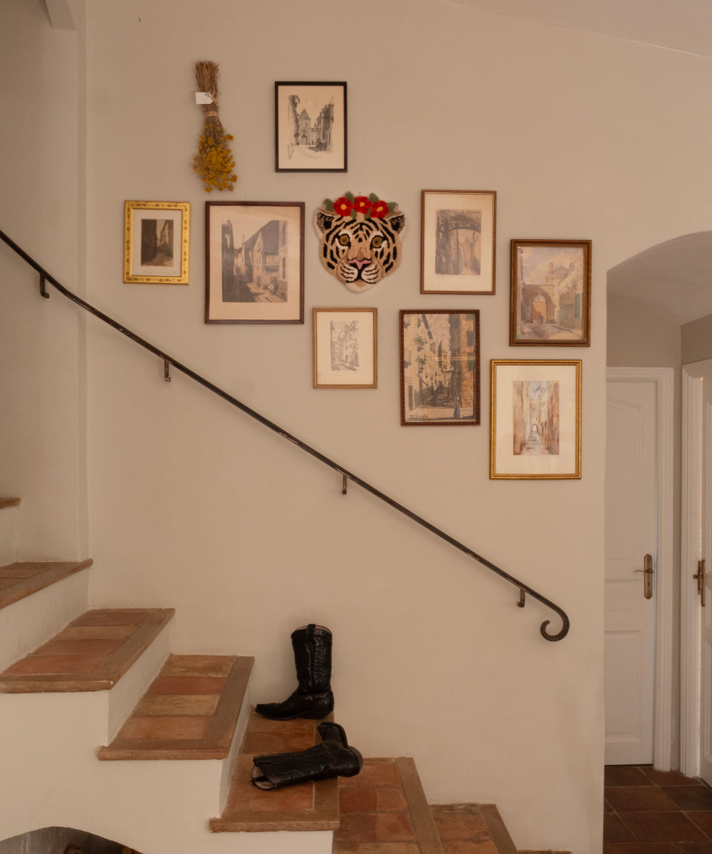 Tapis petite tête de Tigre