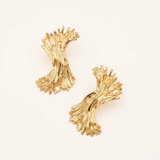 Boucles d’oreilles Écorce